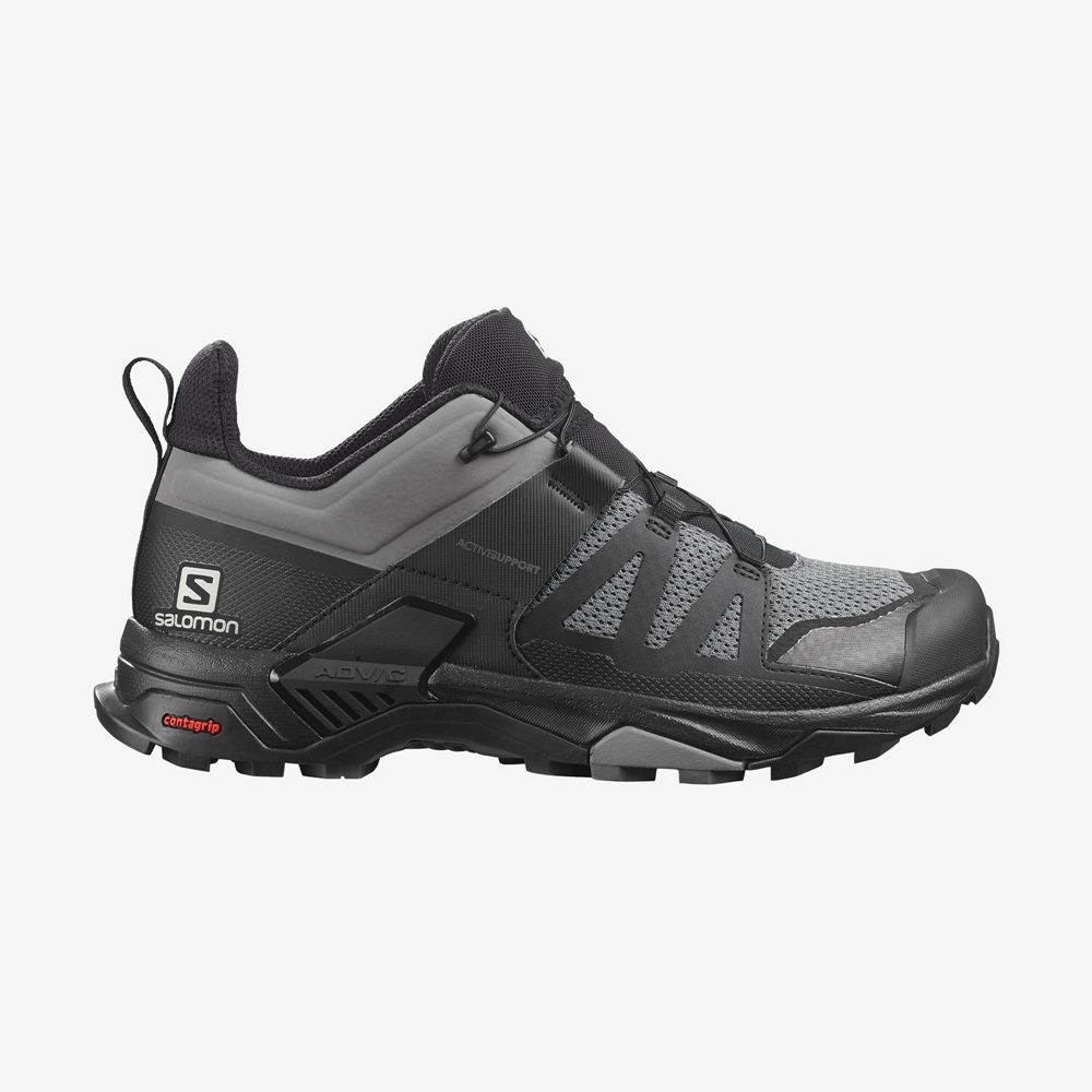 Salomon X ULTRA 4 Zapatillas Trekking Hombre - Negras - Colombia (61427-ETZC)